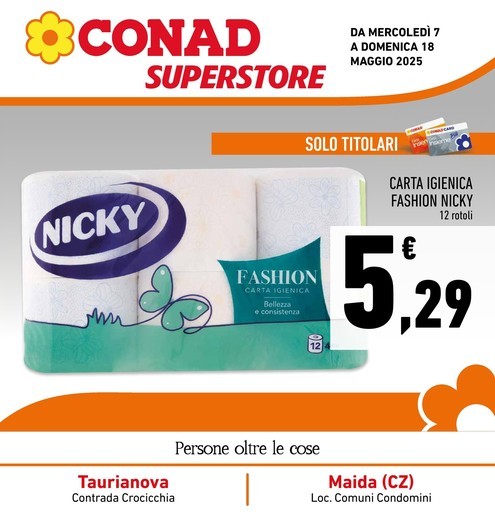 Volantino Conad Superstore