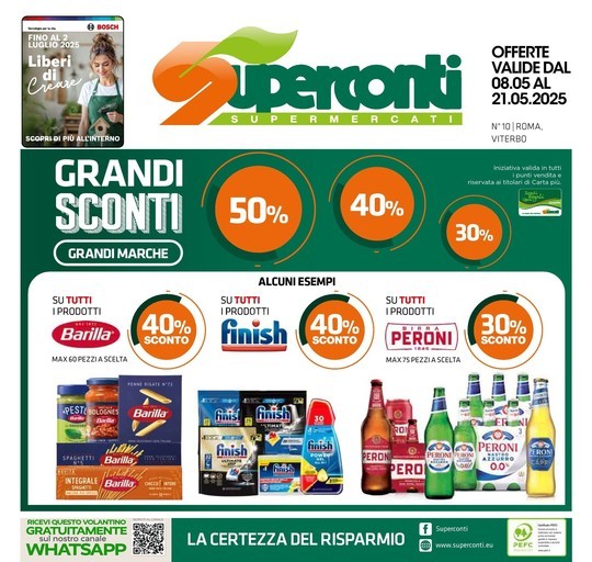 Volantino Superconti