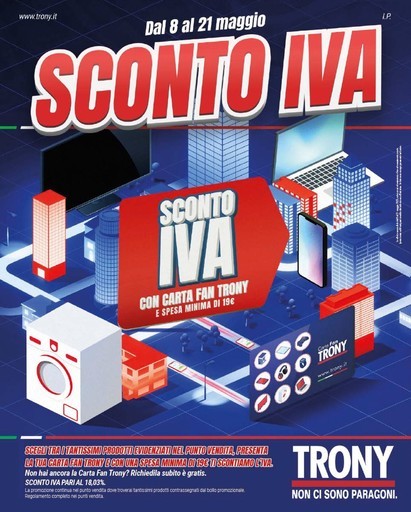 Volantino Trony