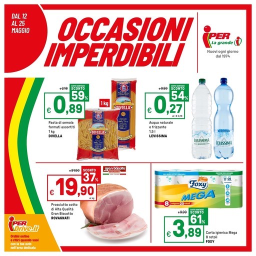 Volantino Iper la grande i