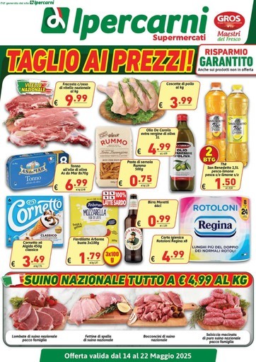 Volantino Ipercarni