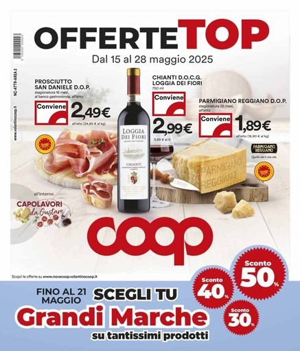 Volantino Coop