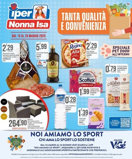 Volantino Iper Nonna Isa