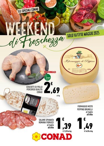 Conad City - Weekend di Freschezza