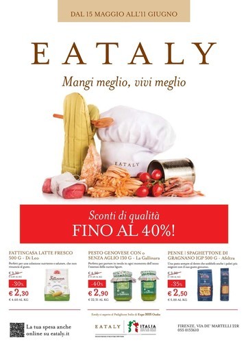 Volantino Eataly