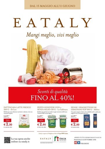 Volantino Eataly