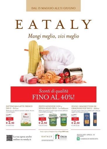 Volantino Eataly