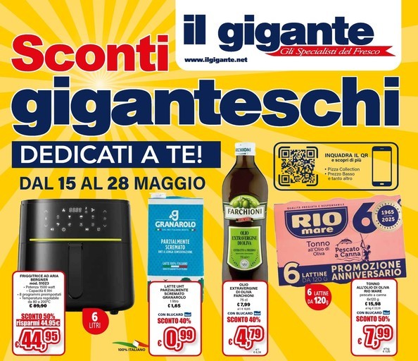 Volantino Il gigante