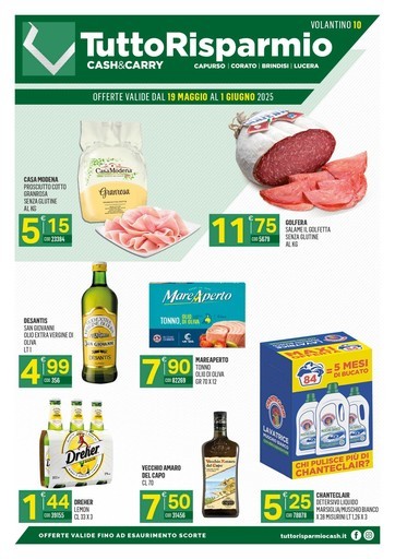 Volantino Tutto Risparmio Cash&Carry