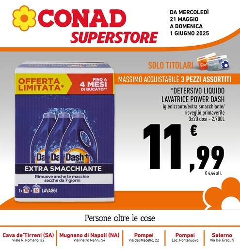 Volantino Conad Superstore