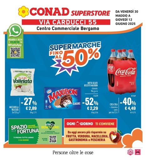 Conad Superstore - Super marche fino al 50%