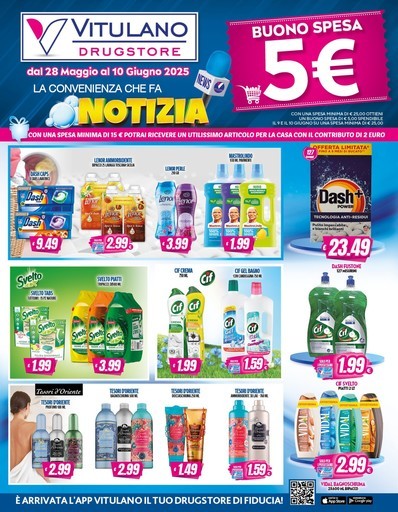 Volantino Vitulano drugstore