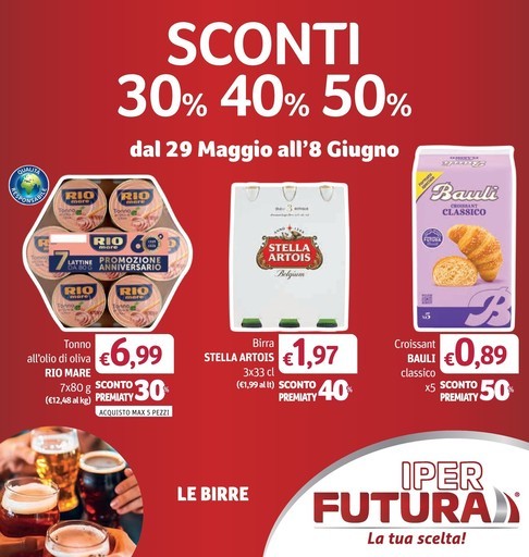 Maxi Futura - SCONTI 30% 40% 50%