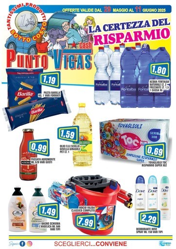 Volantino Punto Vigas