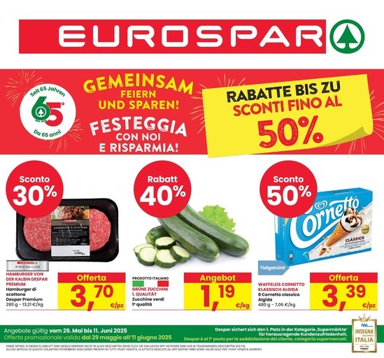 Volantino Eurospar