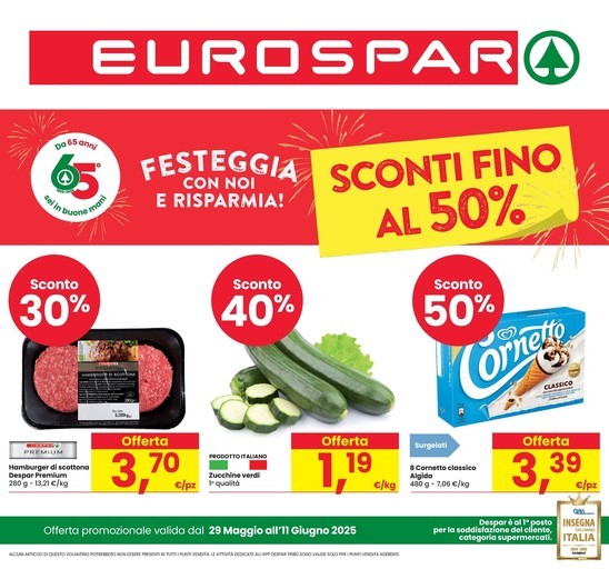 Eurospar - Sconti fino al 50%