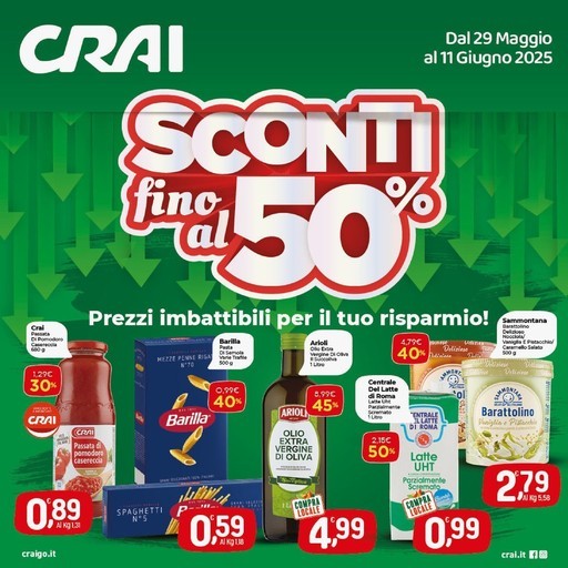 Volantino Crai