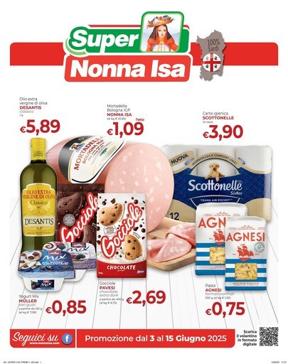 Volantino Supermercati Nonna Isa