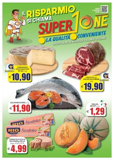 Volantino Supermercato SuperOne