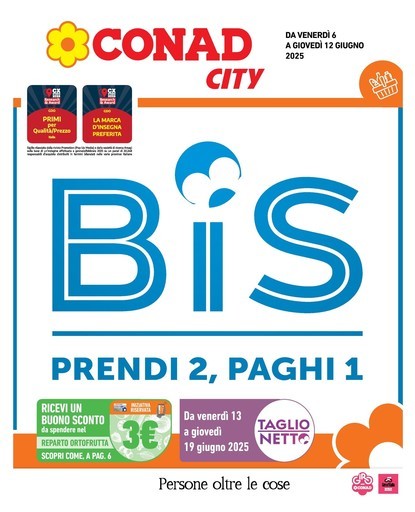 Conad City - Prendi 2, paghi 1