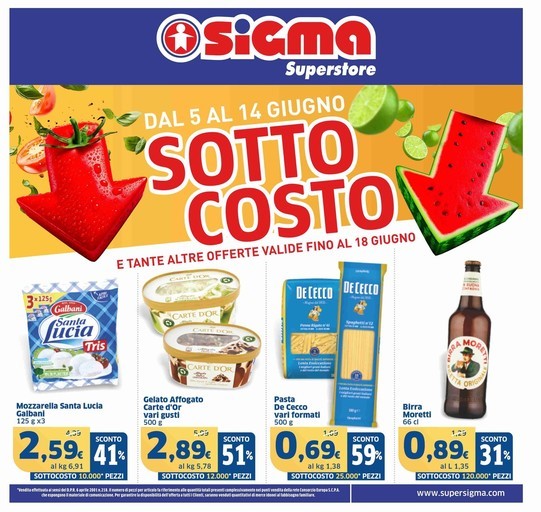 Sigma - Sottocosto, Superstore