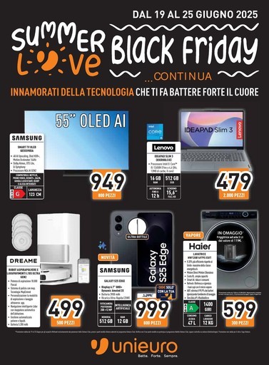 Volantino Unieuro