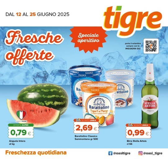 Volantino Tigre