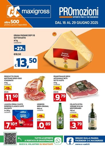 Volantino C+C Cash and Carry
