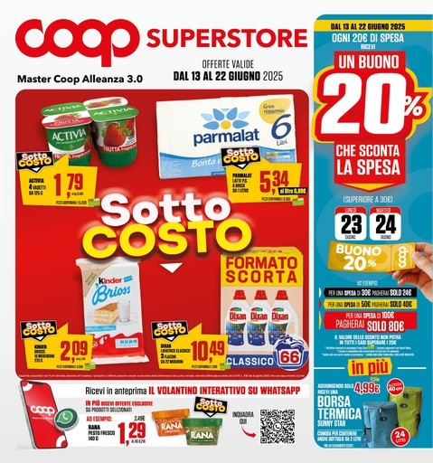Volantino Coop Alleanza Superstore