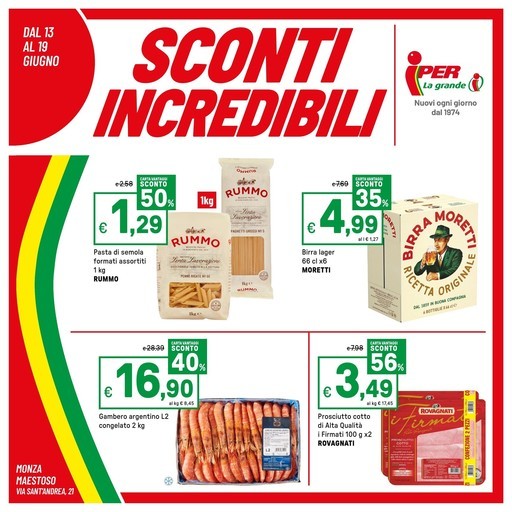 Volantino Iper la grande i