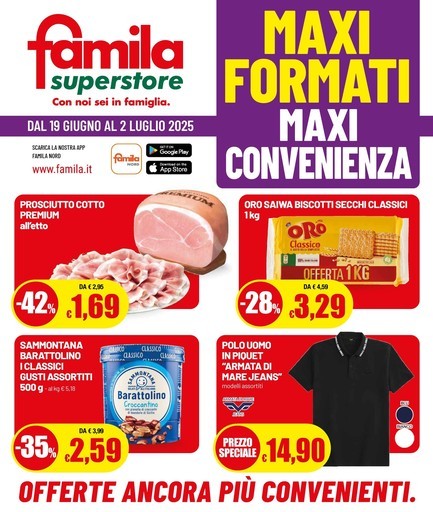 Volantino Famila Superstore