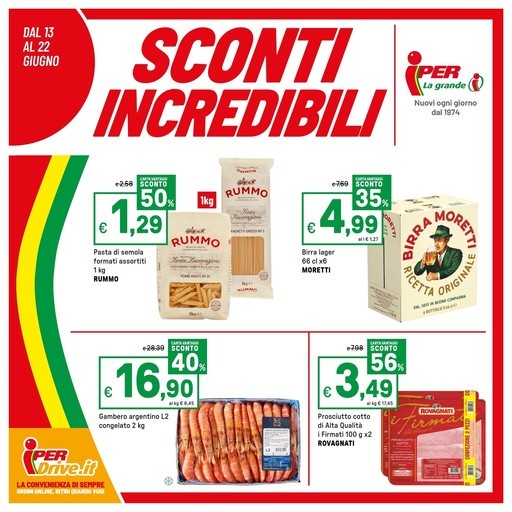 Volantino Iper la grande i