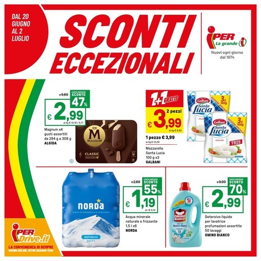 Volantino Iper la grande i