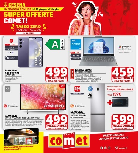 Volantino Comet