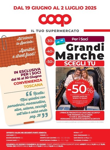 Coop - Dal 19 giugno al 2 luglio 2025