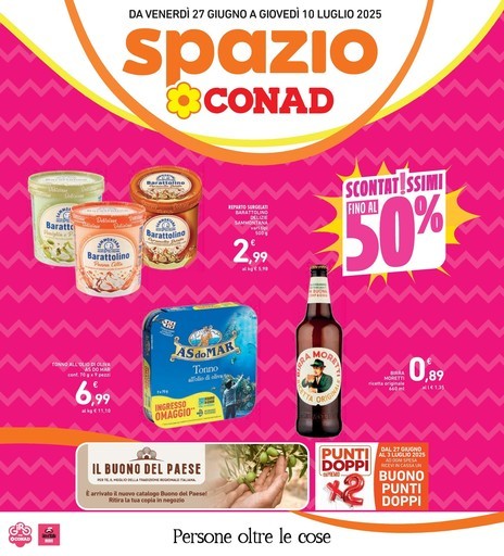 Spazio Conad - Scontatissimi fino al 50%