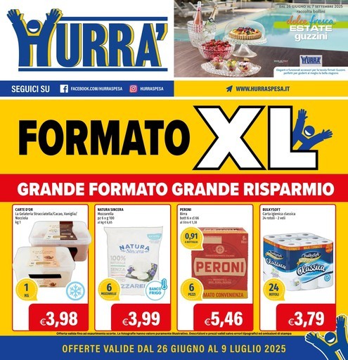 Volantino Hurrà Discount