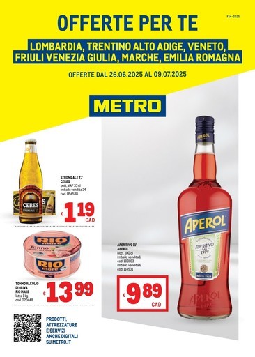 Volantino Metro