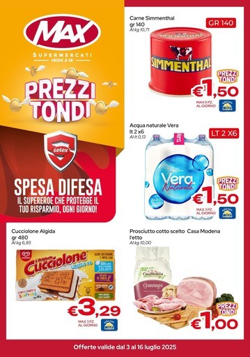 Volantino Max Supermercati