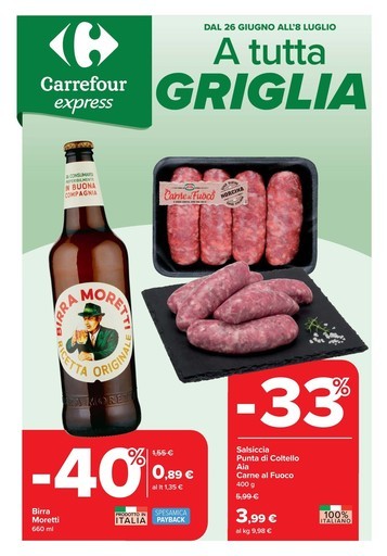 Volantino Carrefour Express