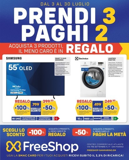 Volantino Freeshop