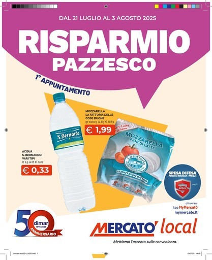 Volantino Mercatò Local