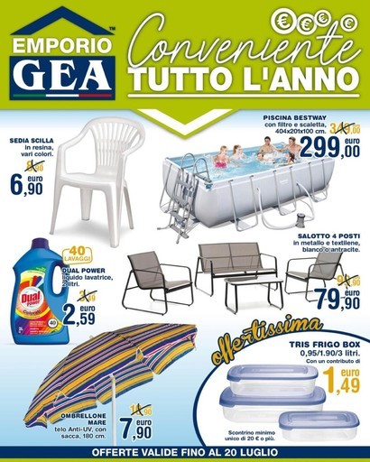 Volantino Emporio Gea