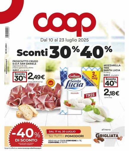 Volantino Coop