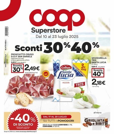 Volantino Coop