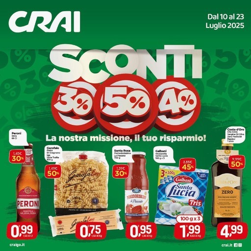Volantino Crai