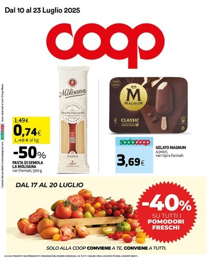 Volantino Coop