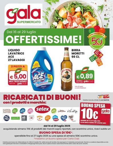 Volantino Gala Supermercati