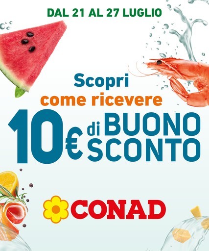 Conad - Buono sconto 10€