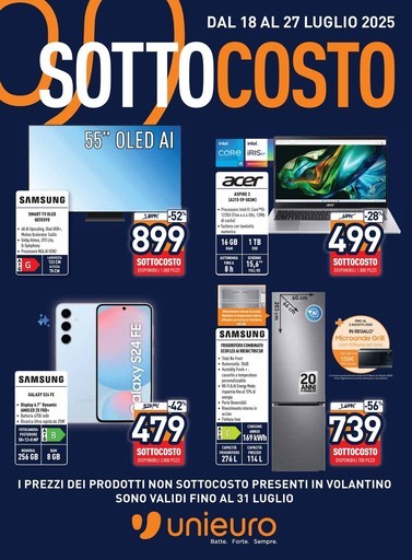Volantino Unieuro